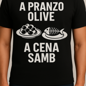A pranzo olive a cena samb