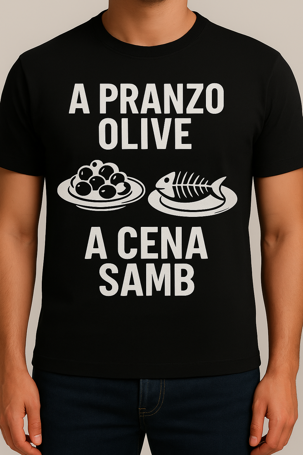A pranzo olive a cena samb